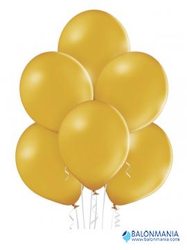 Medeno žuti pastel baloni 30cm (50 kom)