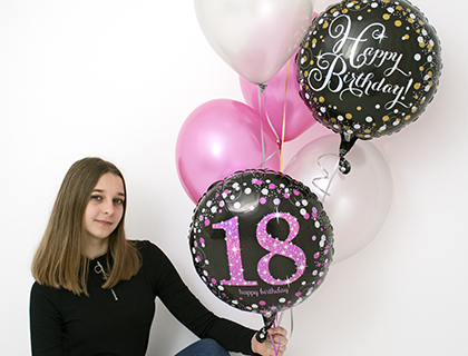 Baloni za 18 rojstni dan 