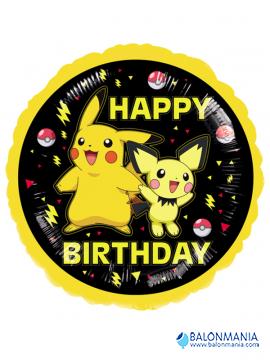 Pokemon HBD balon helijski